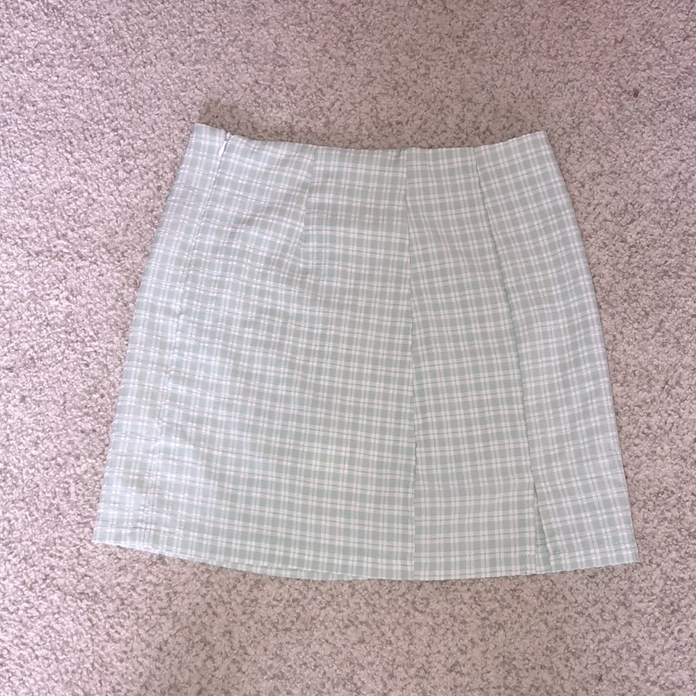 Plaid skirt